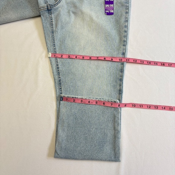 Frye Women's Cuffed Crop Jeans, Stretch, High Rise, Light Blue, Size 14, NWT - Picture 14 of 16